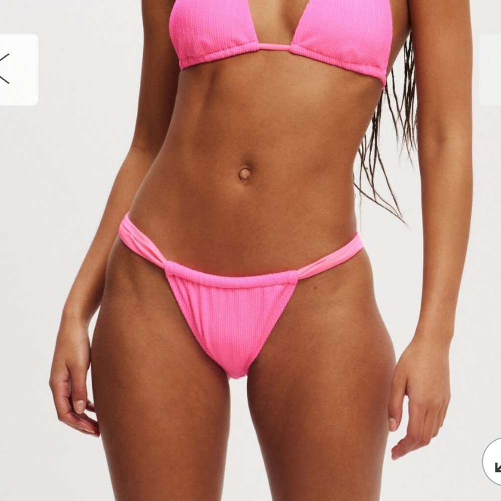 Thick Strap Brazilian Bikini Bottoms